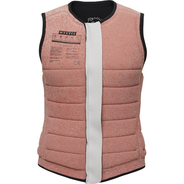 2025 Mystic Maze Wake Impact Vest Til Damer 35005.230223 - Black